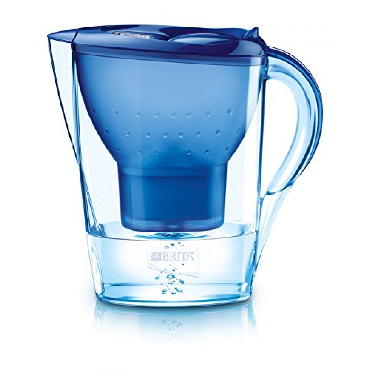 Brita Marella COOL 2.4L藍色濾水壺 - MAXTRA+濾芯、Memo提醒